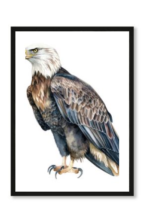 PNG An Eagle eagle illustration watercolor.