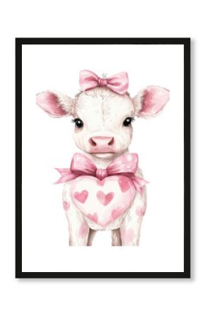 PNG Illustration watercolor animal heart.