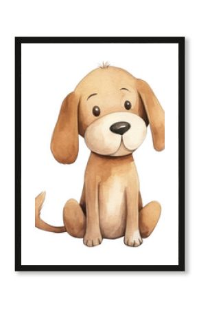 PNG Dog cartoon mammal animal.