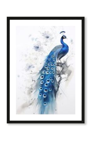 Peacock animal bird creativity.