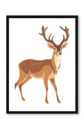 PNG Deer wildlife animal mammal.