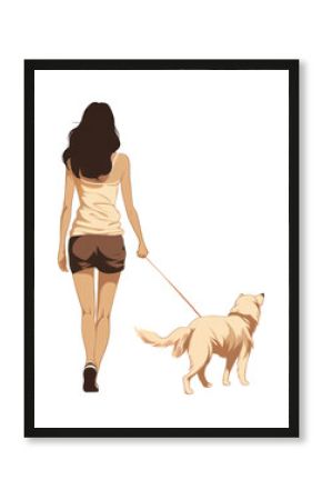 PNG Walking dog animal mammal.