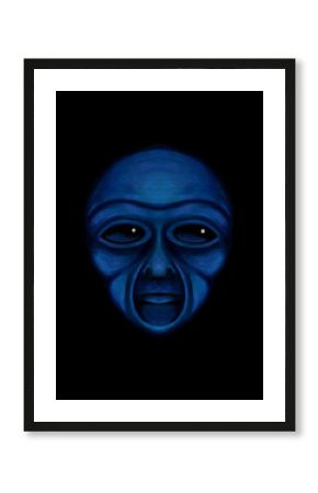 Alien creature, sketch - digital painting