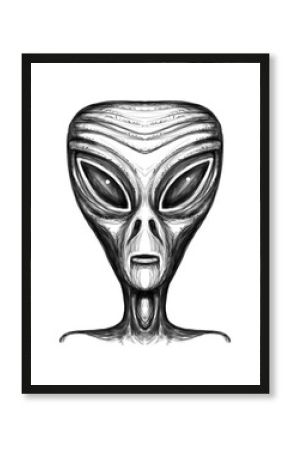 Alien creature, sketch - digital painting