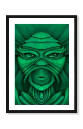 Alien creature, sketch - digital painting