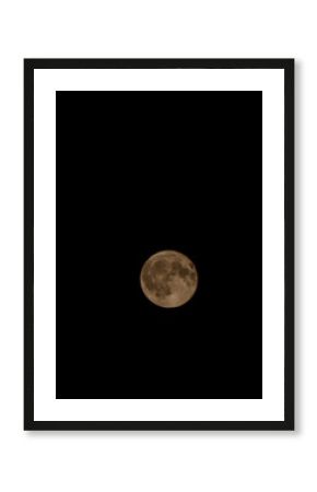 MOON AT THE NIGHT
