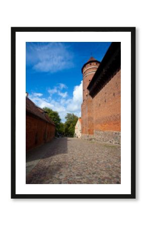 Zamek w Olsztynie, Polska. Castle in Olsztyn, Poland