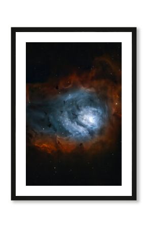 Mgławica M8 Nebula teleskop kosmos 