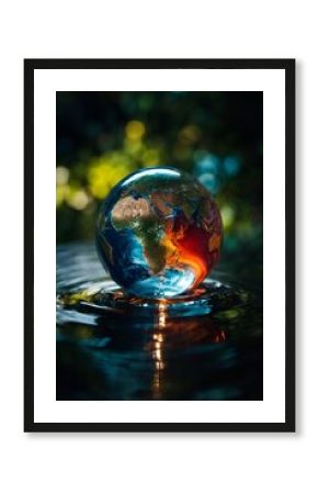 earth in water