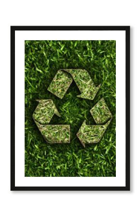 Green environmental protection logo