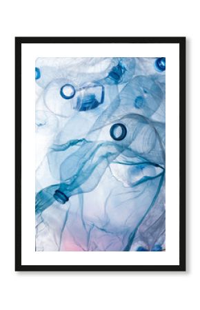 Concept about plastic pollution