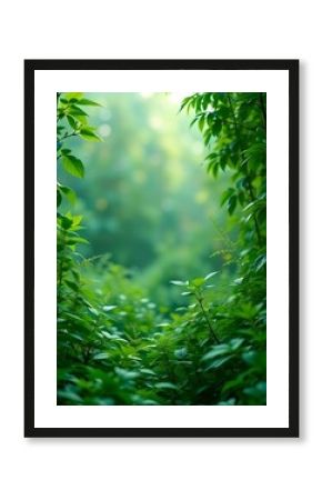 Nature of greenry in forest  at morning  Natural green leaves plants using as blur background cover page greenry environment ecology green leaves in the forest.