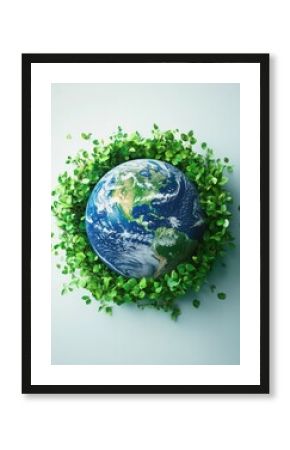 Planet Earth with Greenery