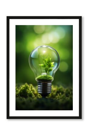 Idea of a green energy concept
