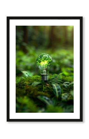 Ecology, energy saving and sustainability concept