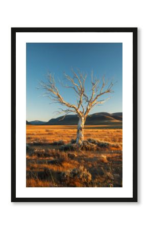 Arbre mort dans la nature