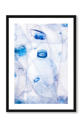 Concept about plastic pollution