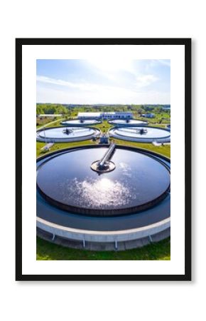 Aerial View of Wastewater Treatment Plant (5)