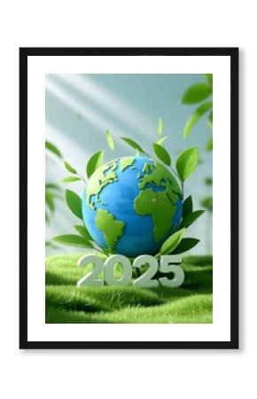 green planet earth for earth day