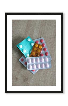 pila de pastillas 