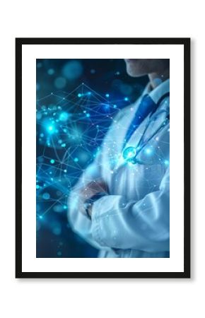 Medical experts gathered at a health summit, showcasing innovative breakthroughs in diagnostics and patient care technologies