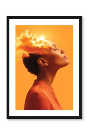 Mindful Metamorphosis Gen Z Mental Wellness Journey - Vibrant Neurological Transformation and Emotional Intelligence Visual Narrative