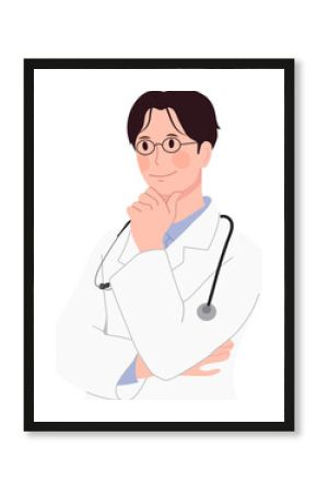 Confident Male Medical Professional
