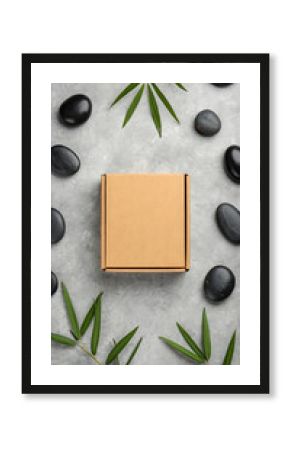 Spa gift box bamboo stones relaxation wellness
