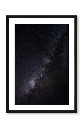 Milky way galaxy with stars and space dust in the universe