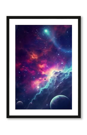 planet in space
