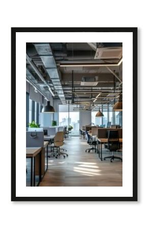 Corporate office setup with business essentials.