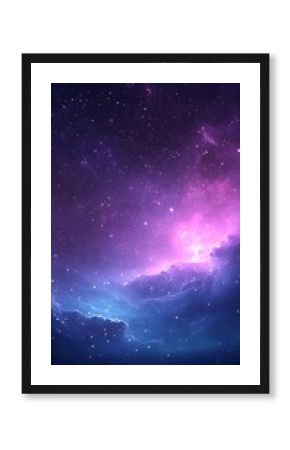 digital art abstract sky with stars