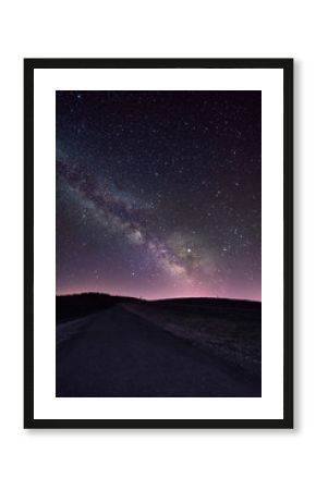 Milky way in thw mountain