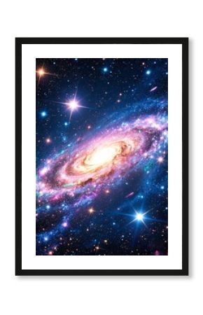 space galaxy in space
