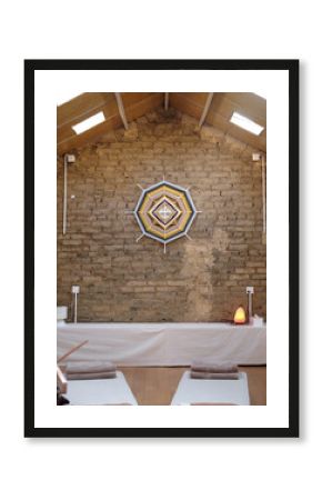 Indoor of music instrument healing space