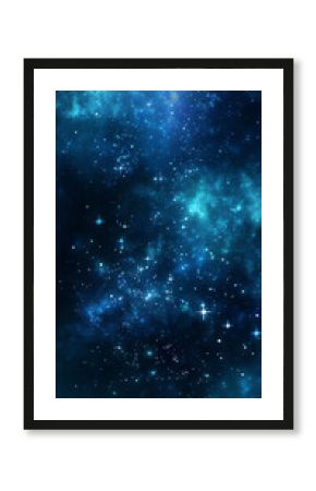 bule deep space stars