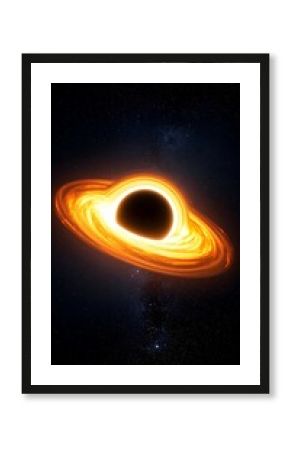 Black hole in space (6)