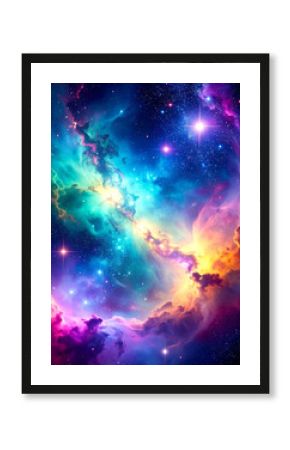 space background with stars