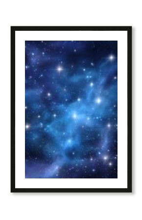 Abstract background with stars in space
