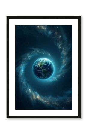 earth in space
