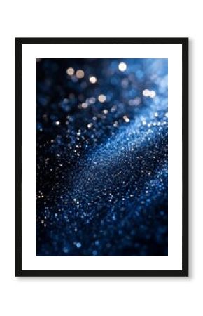 Dark blue black vertical gradient background grainy texture light glow banner abstract backdrop design, Generative AI