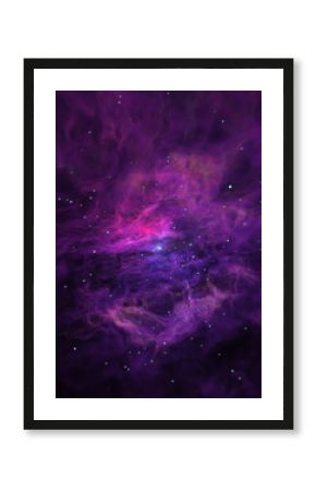 starry night sky purple space background