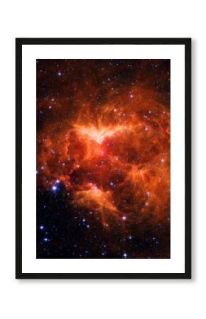 New spitzer deep space telescope images. Elements of this image furnished by NASA.