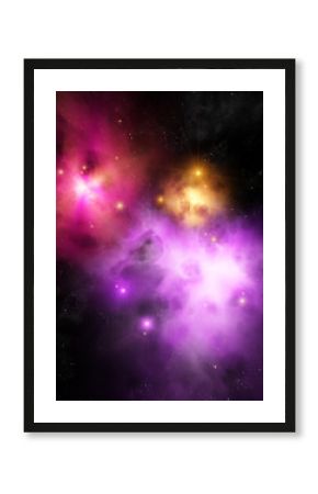 Nebula in  space