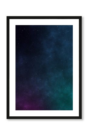 Space background. 3D rendering