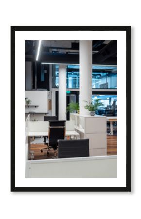 Modern office interior coworking space
