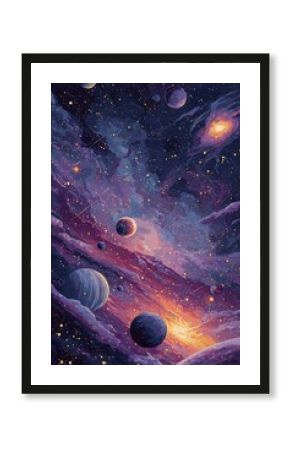 planet in space