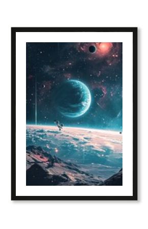 Galaxy planet space astronomy.