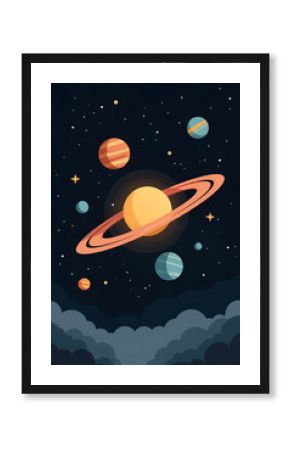 satellite in space