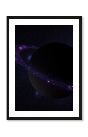 planet in space